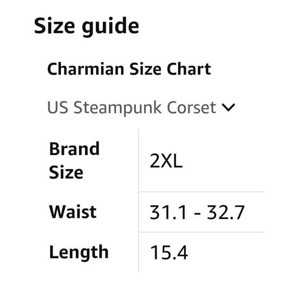 Charmian Steampunk Corset - Picture 6 of 6